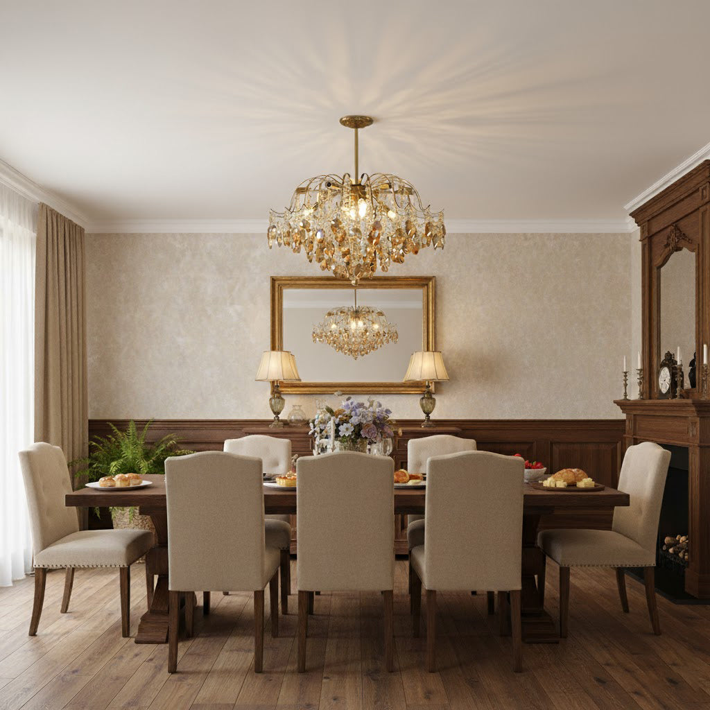 Windchime Crystal Chandelier
