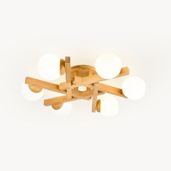 Luz de techo Orin de madera