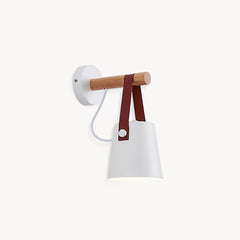 Aplique de pared LED de madera