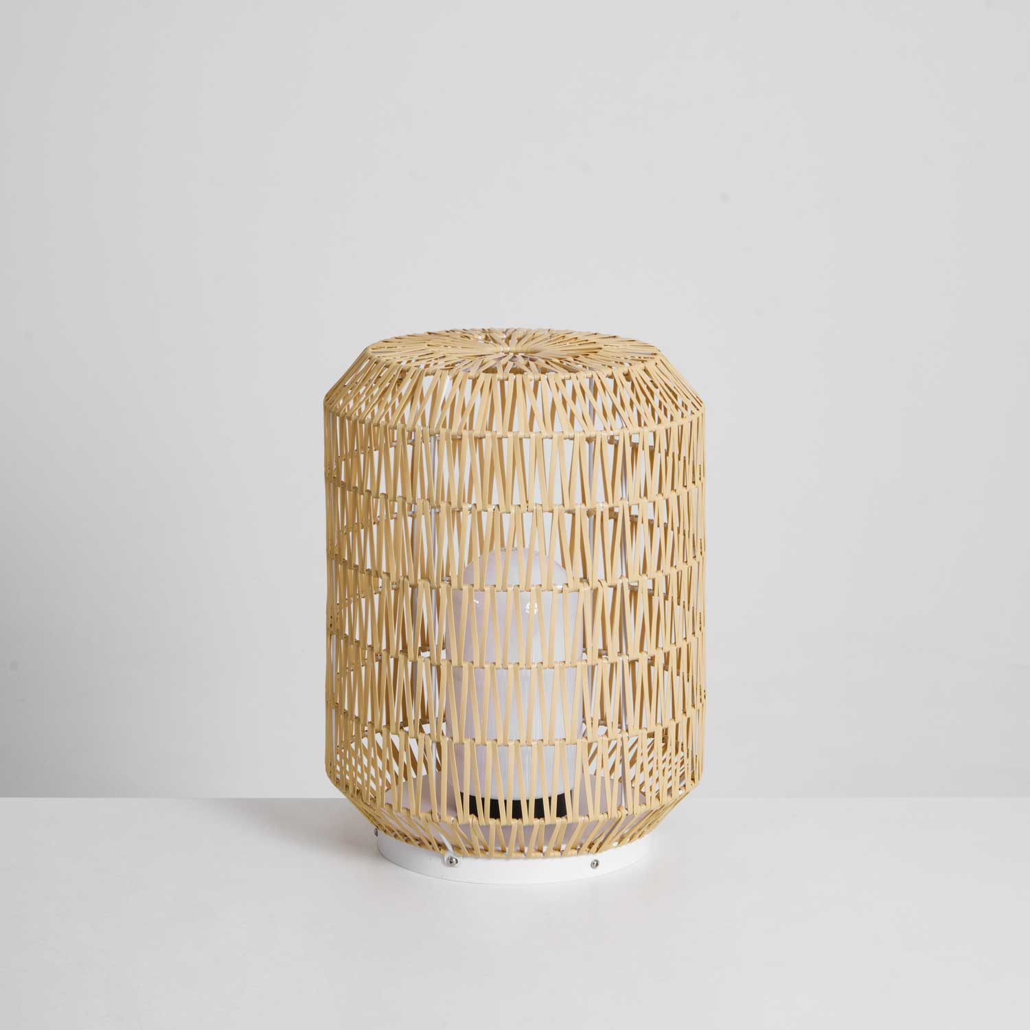 Woven Rattan Outdoor Lamp