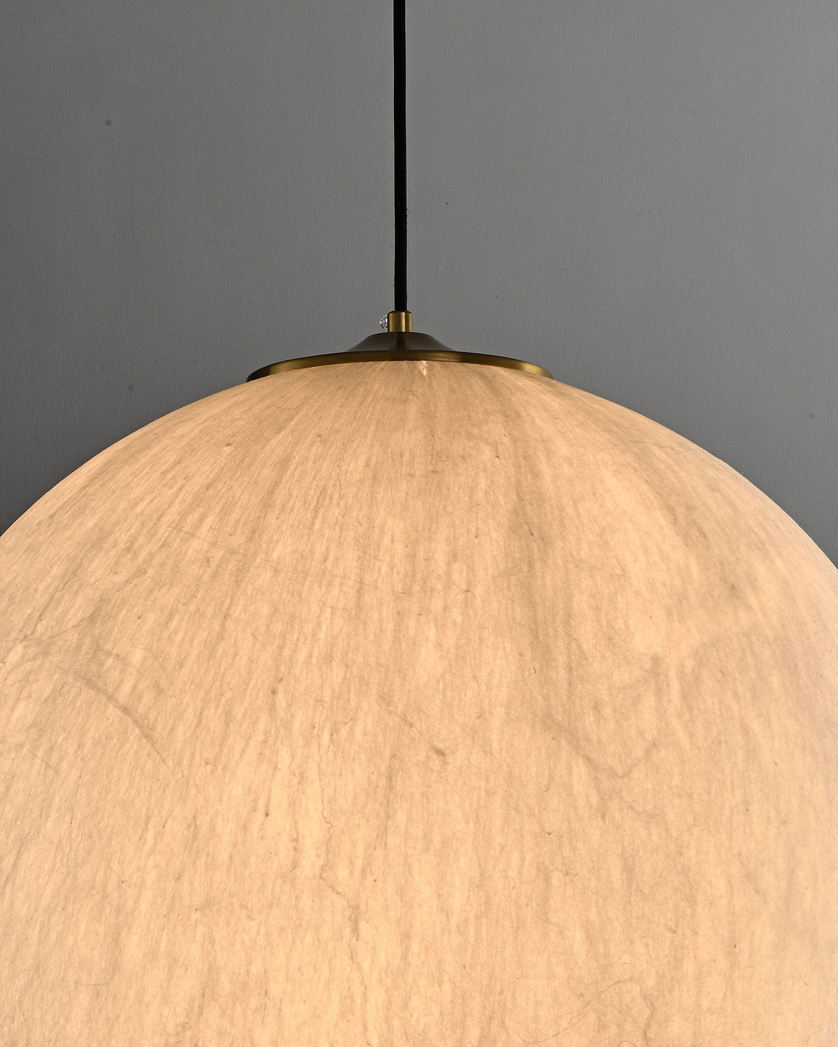 Wynn Organic Silk Pendant Light