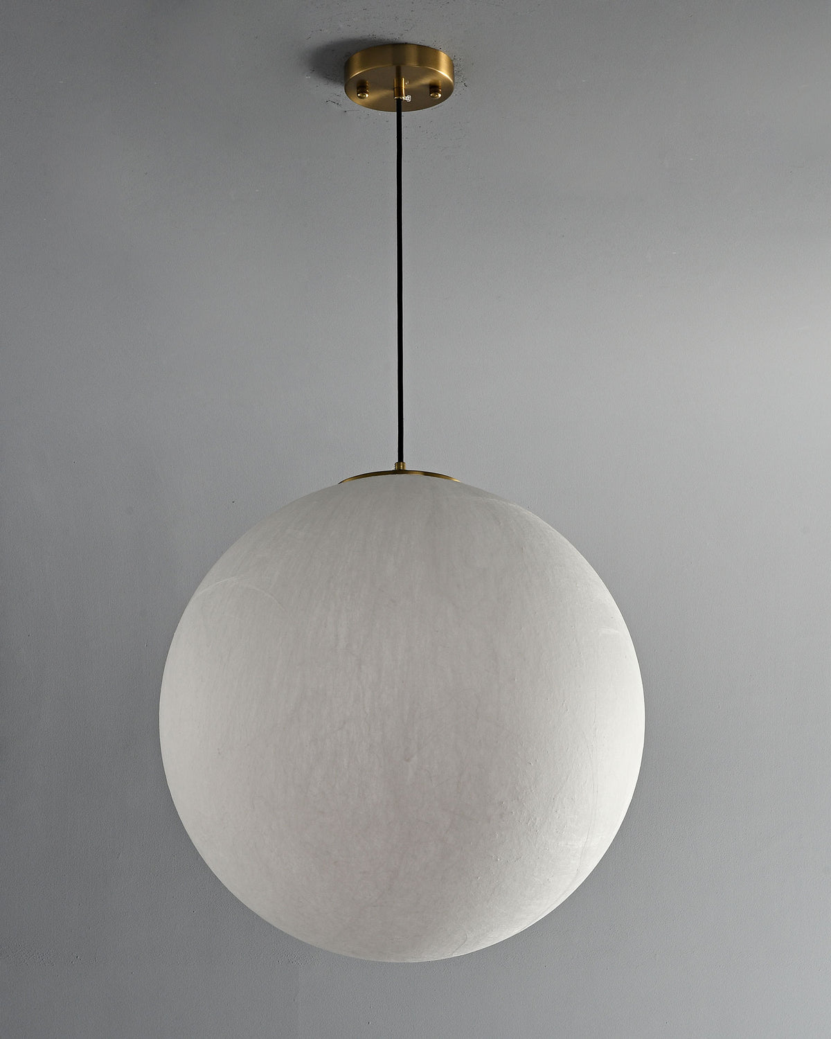 Wynn Organic Silk Pendant Light
