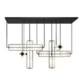 Square canopy 6 heads L 78.7" x W 39.4" x H 59"