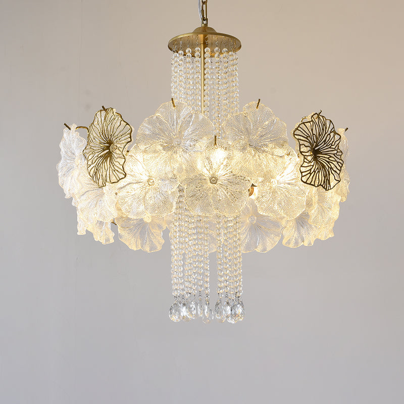 Adelaide Fluted Petal Chandelier