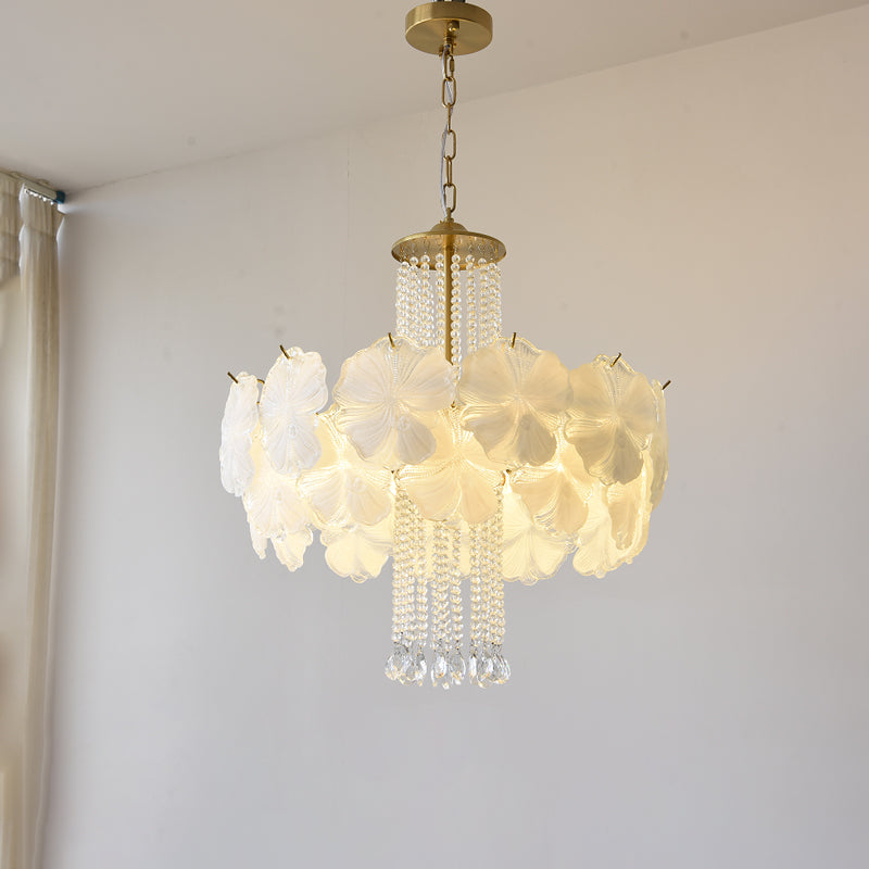 Adelaide Fluted Petal Chandelier