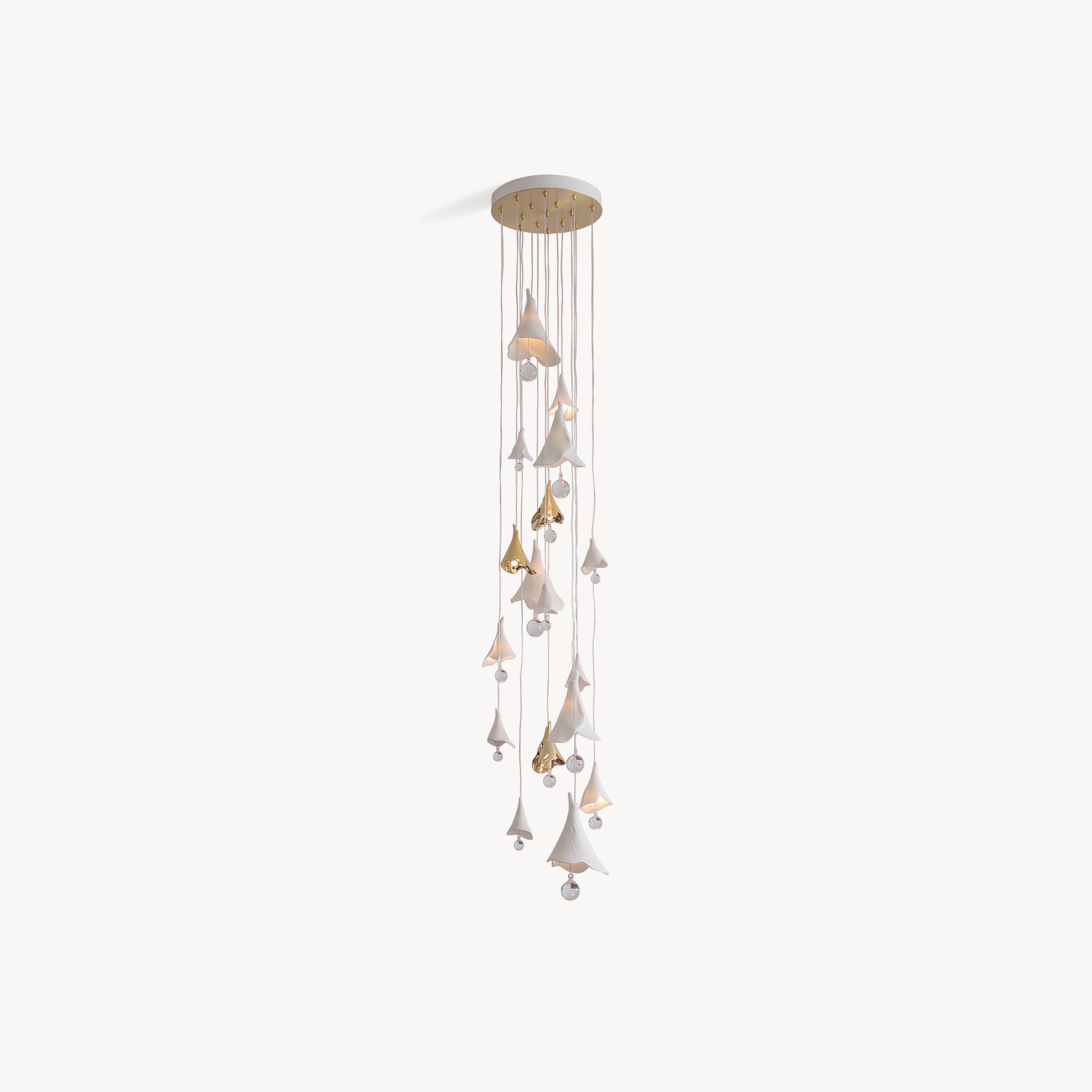 Aimsley Calla Lily Cascading Chandelier