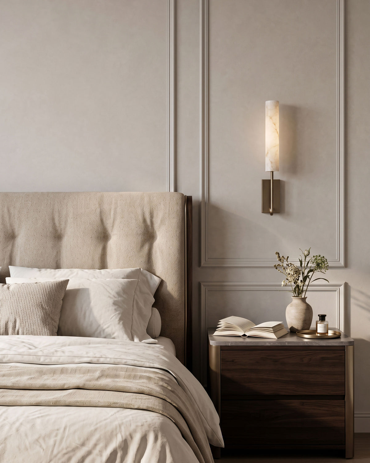 Aldous Alabaster Wall Sconce