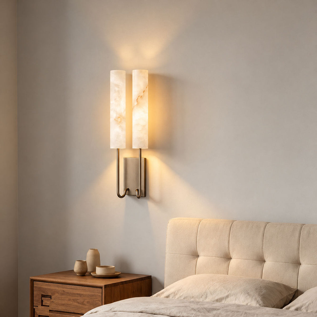 Aldous Alabaster Wall Sconce
