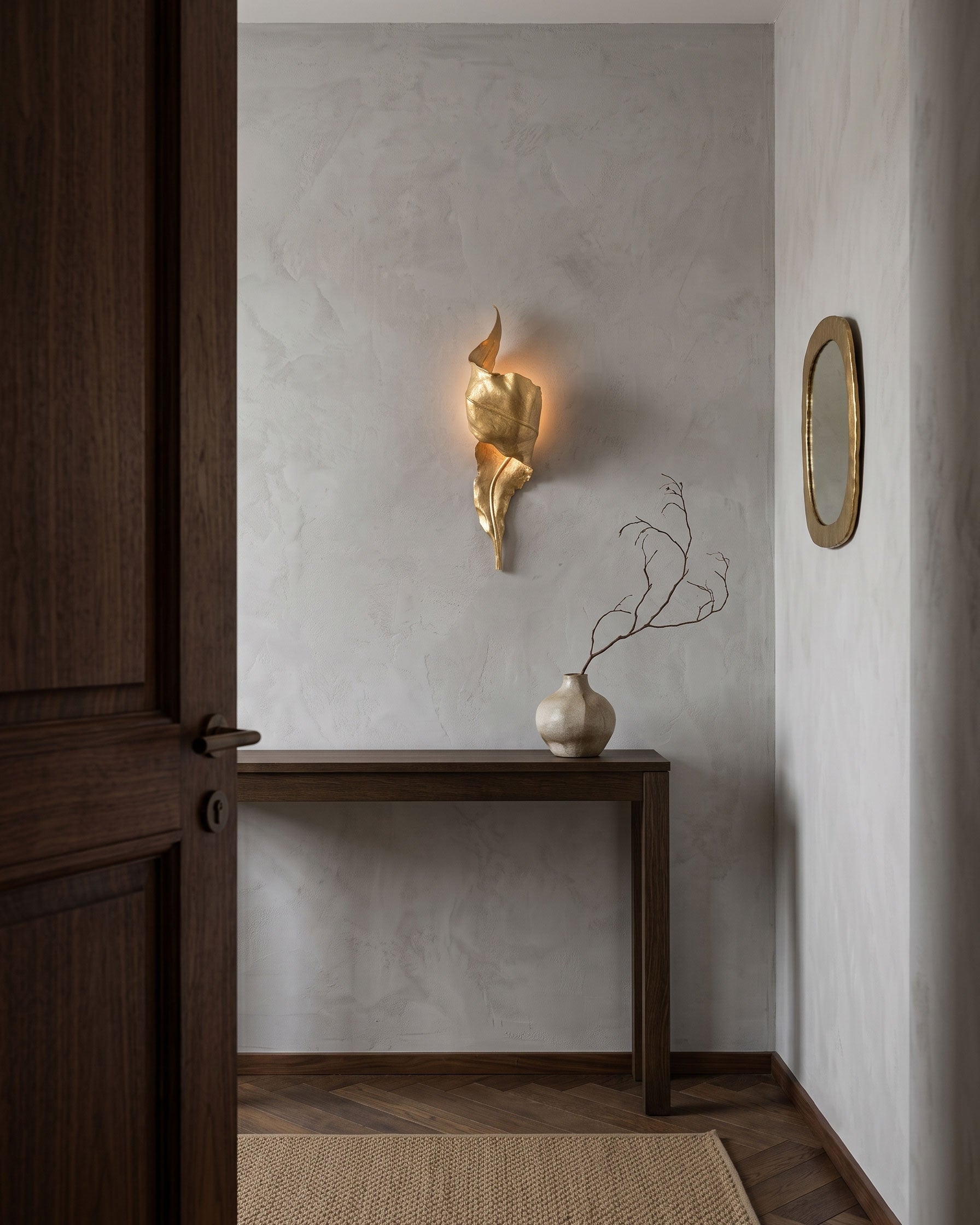Rayonshine Althaia Sculptural Leaf Wall Sconce — Detail View 15