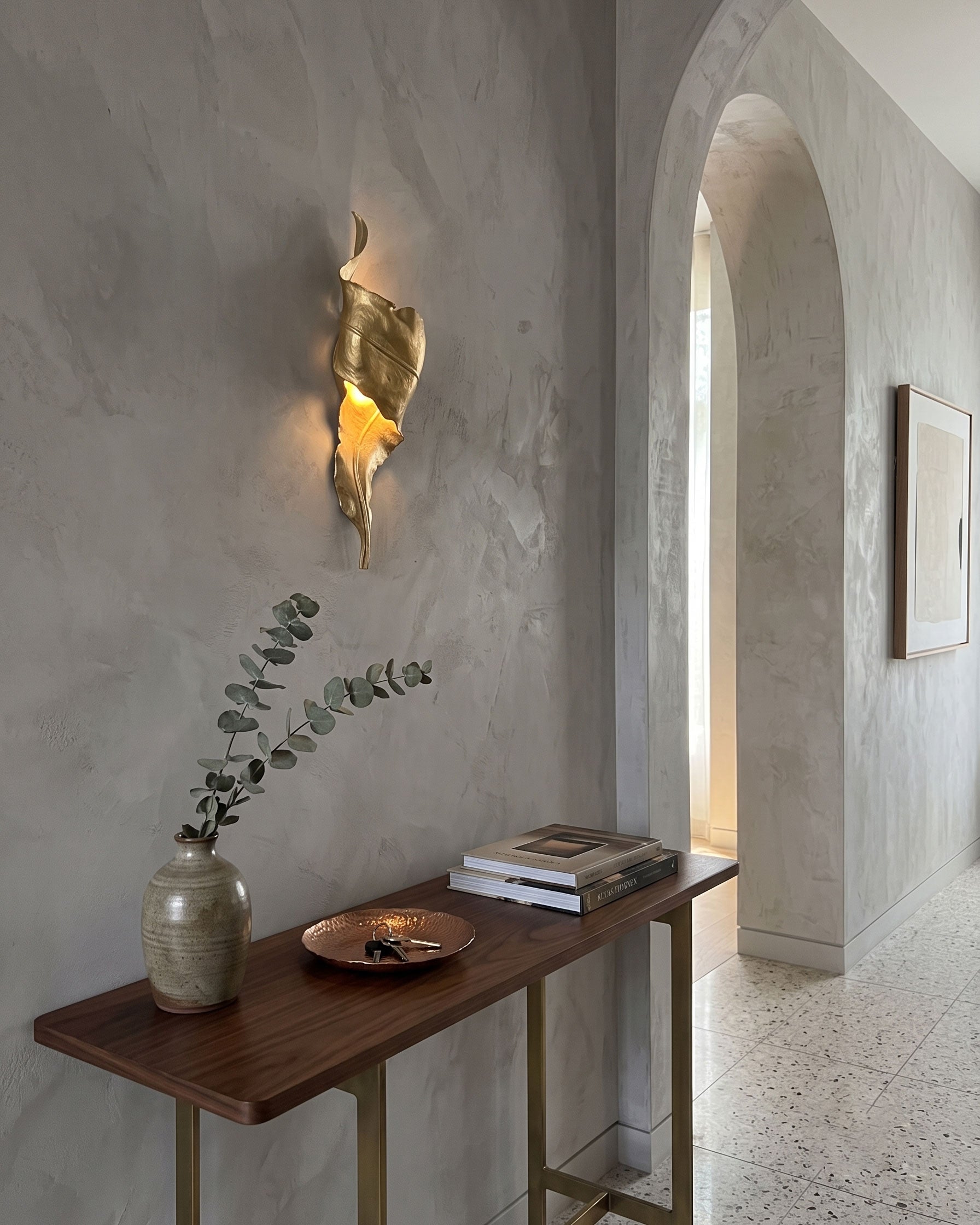 Rayonshine Althaia Sculptural Leaf Wall Sconce — Detail View 9