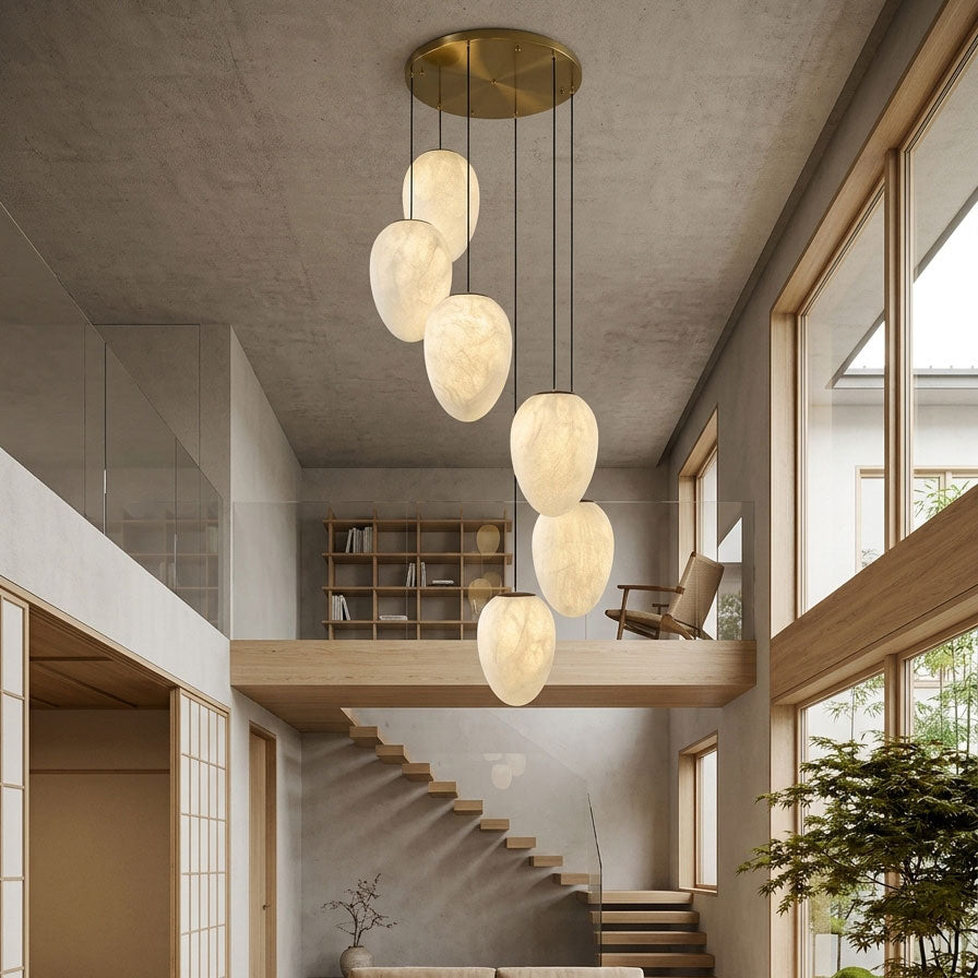 Amabel Silk Pendant Light