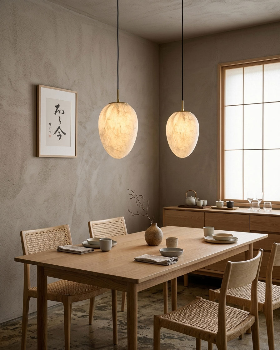 Amabel Silk Pendant Light