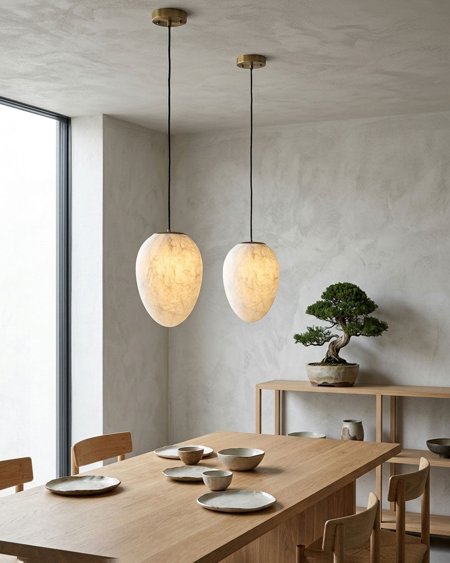 Amabel Silk Pendant Light