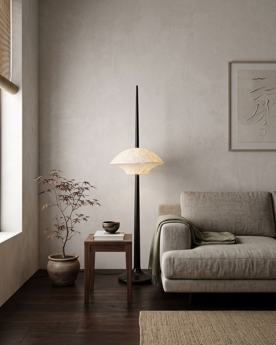 Ames Silk Spire Floor Lamp