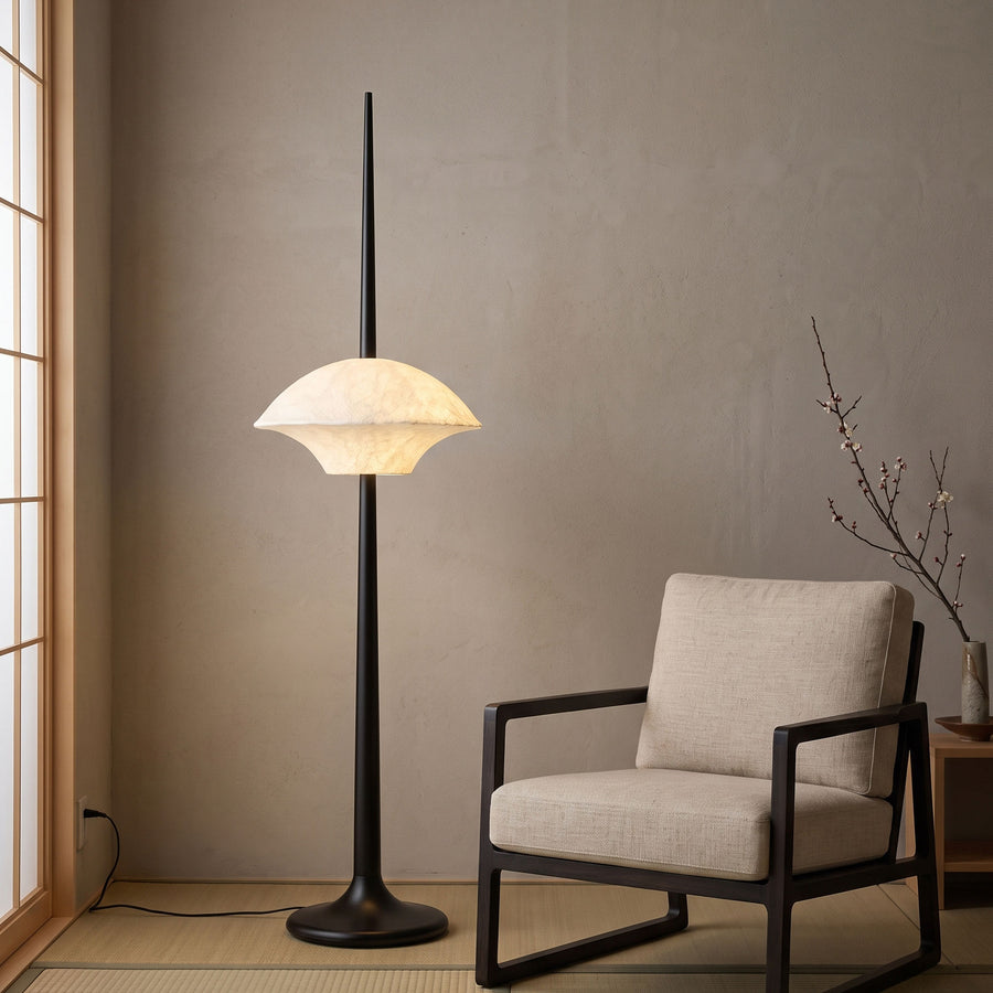 Ames Silk Spire Floor Lamp