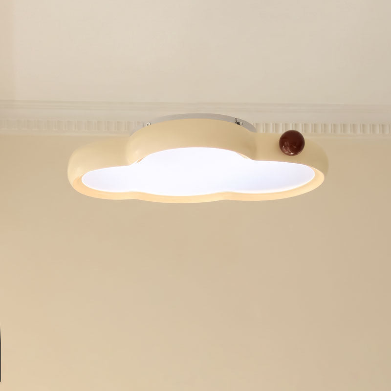 Amos Whimsical Cloud Flush Mount