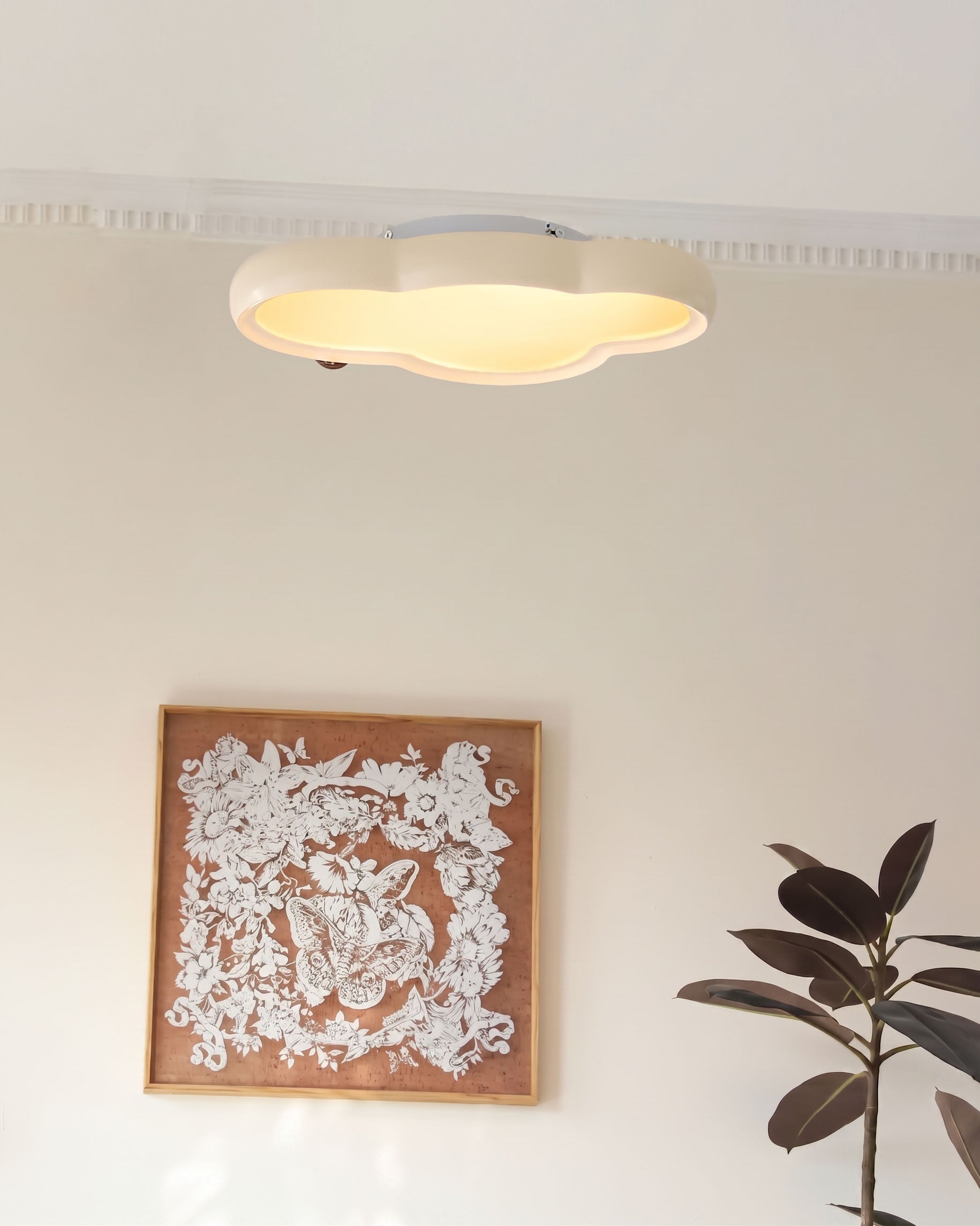 Amos Whimsical Cloud Flush Mount