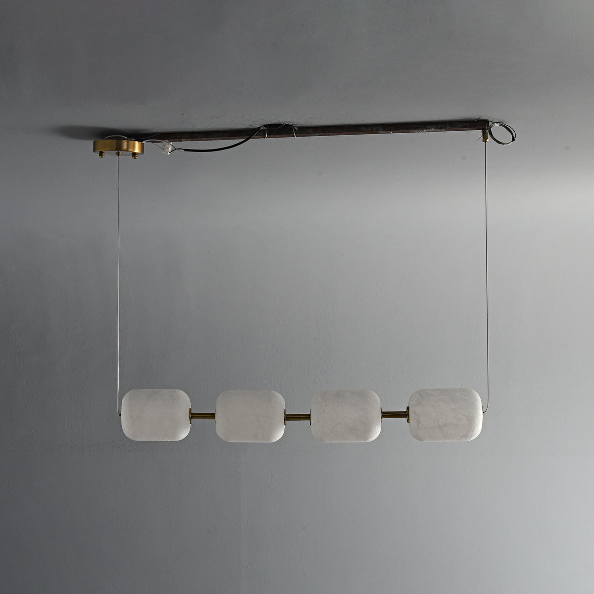 Anais Silk Linear Pendant Light