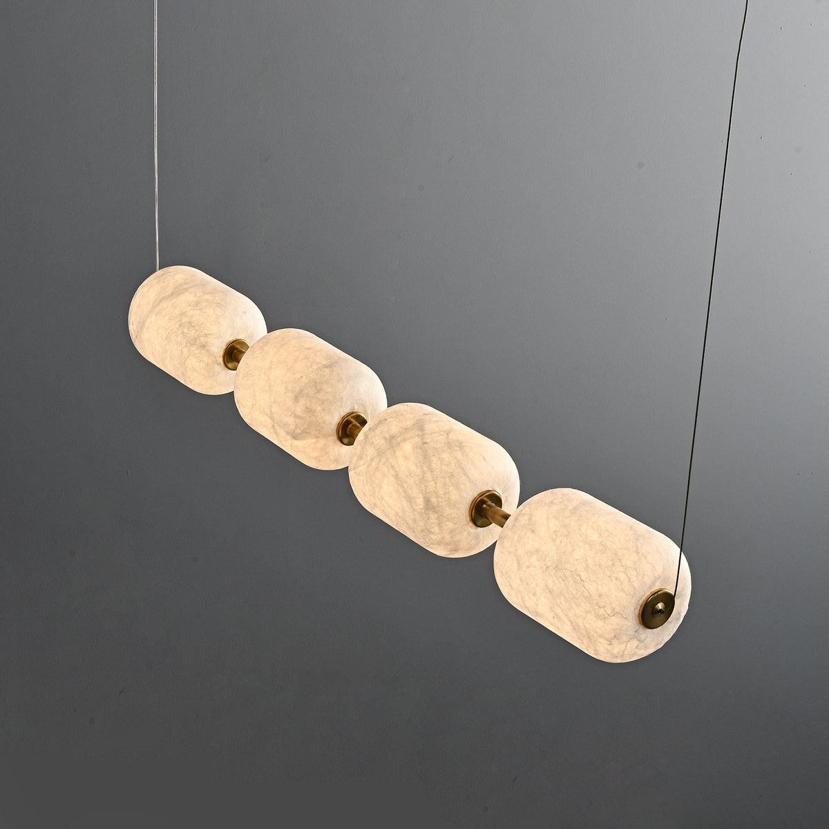 Anais Silk Linear Pendant Light