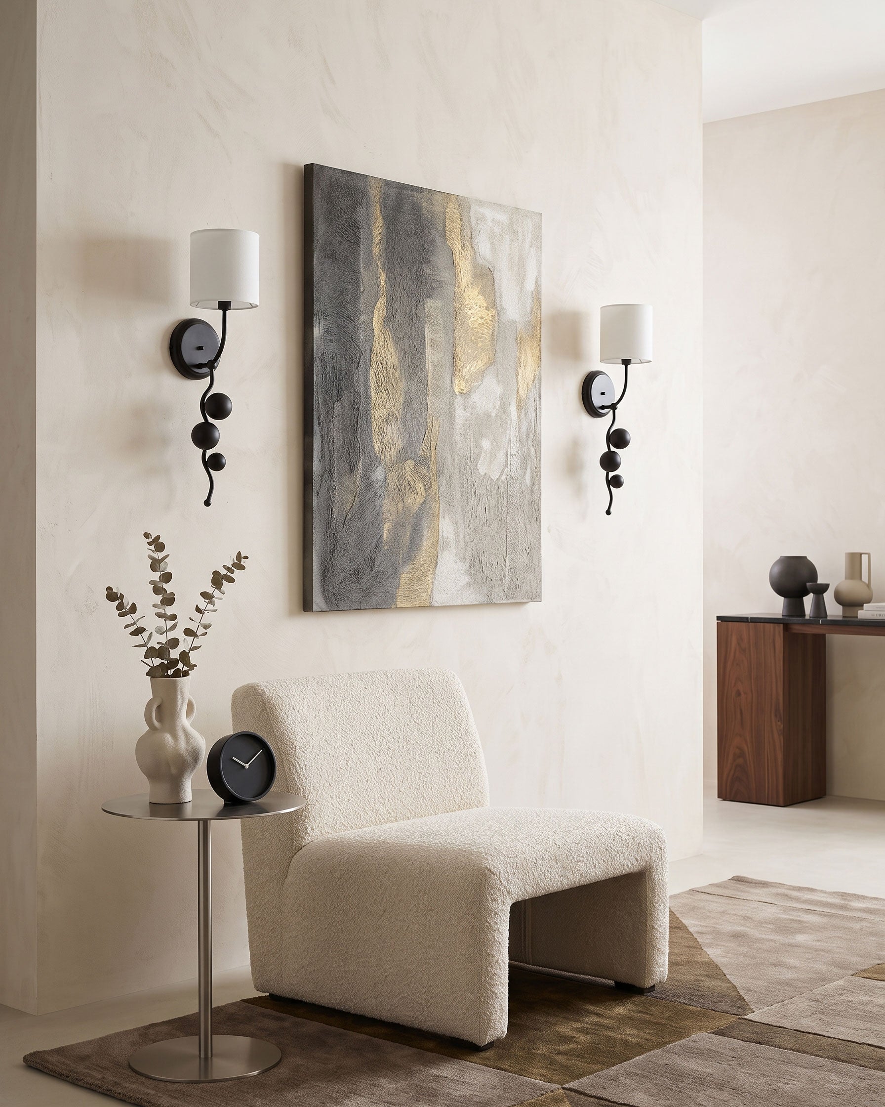 Ansel Cascading Sphere Wall Sconce