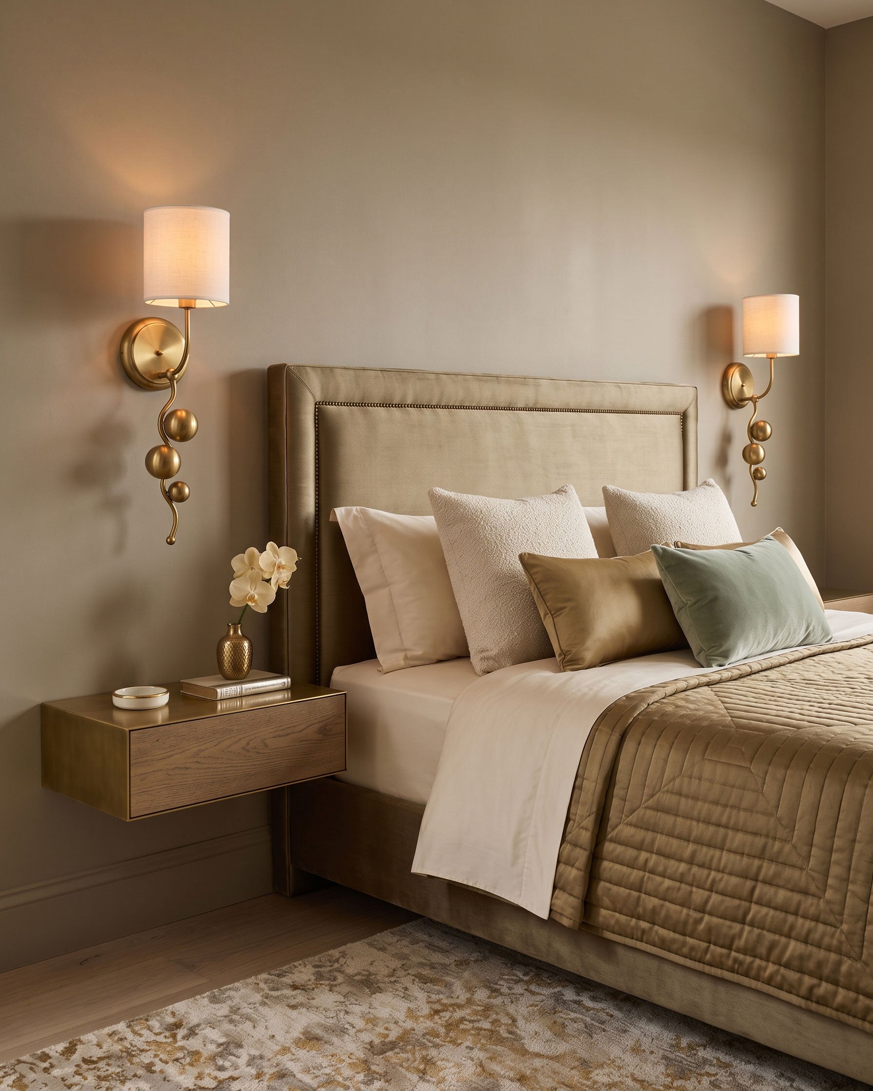 Ansel Cascading Sphere Wall Sconce
