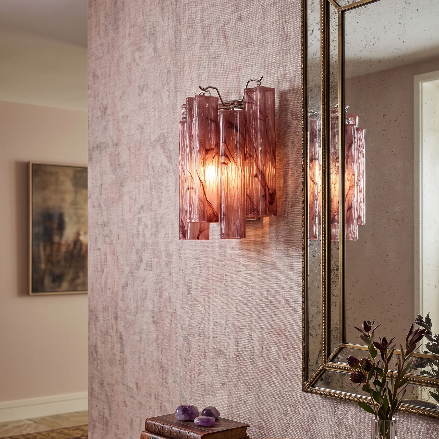Ansel Rippled Wall Sconce
