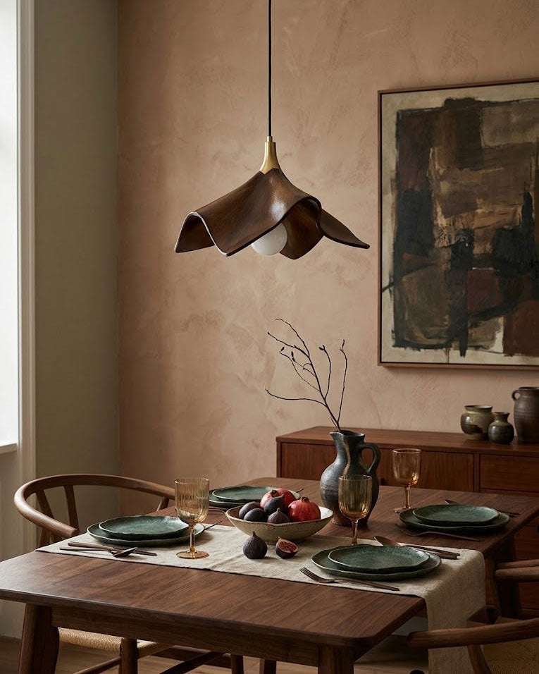 Arlo Resin Wave Pendant Light