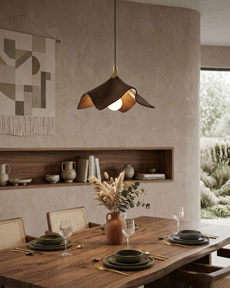 Arlo Resin Wave Pendant Light