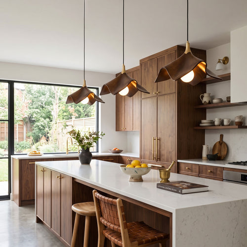 Arlo Resin Wave Pendant Light