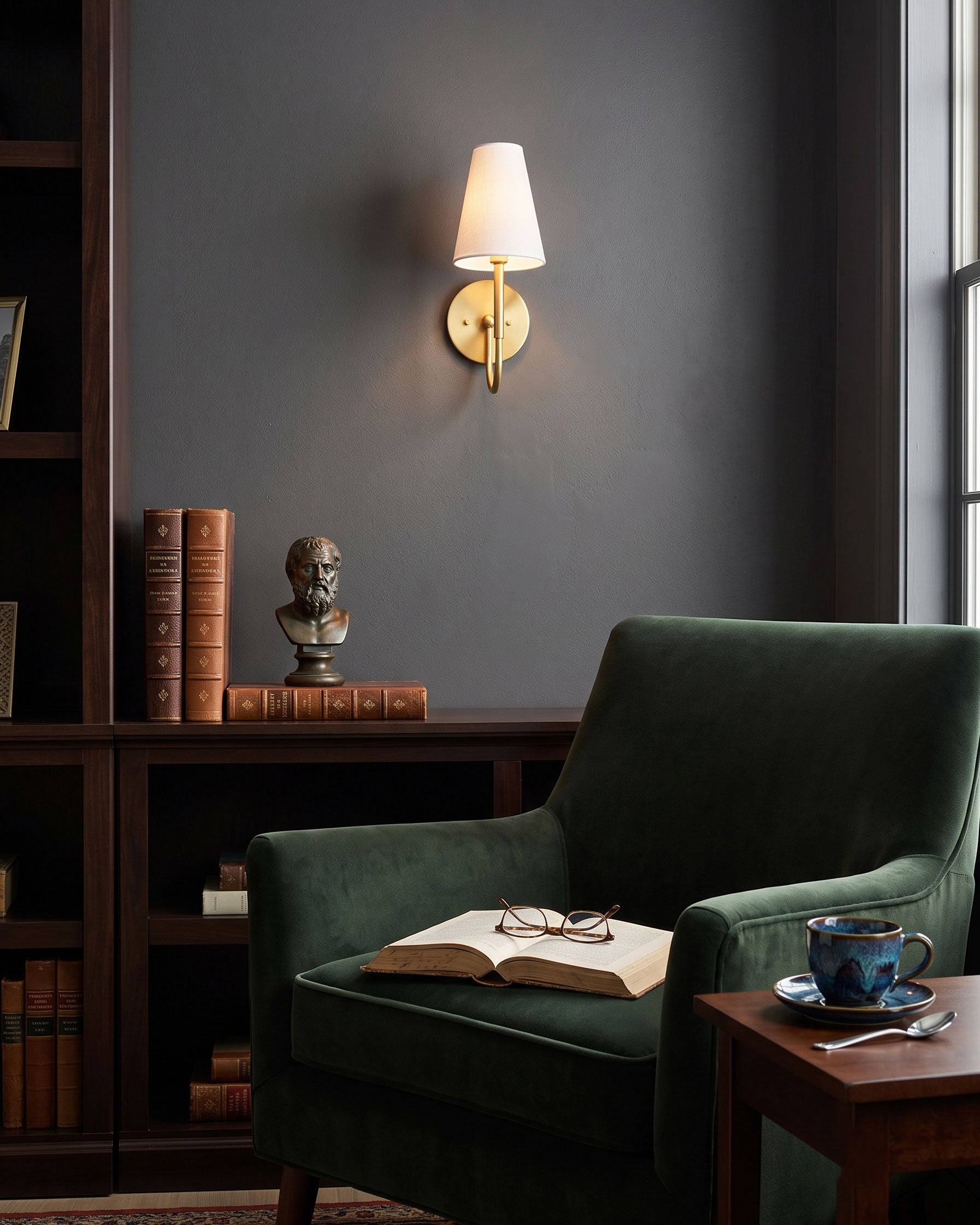 Audra Modern Curved Wall Sconce