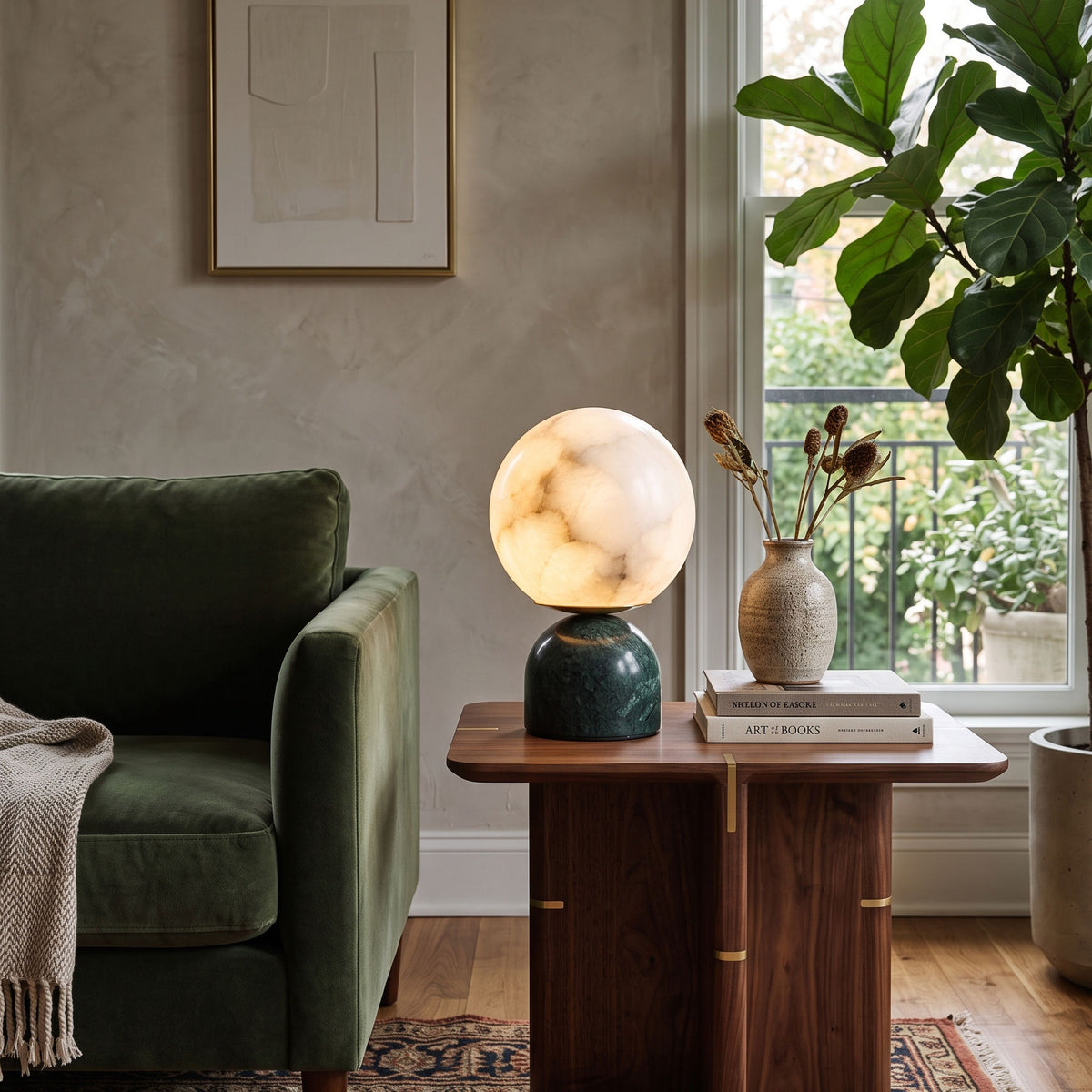 Augustin Alabaster Table Lamp