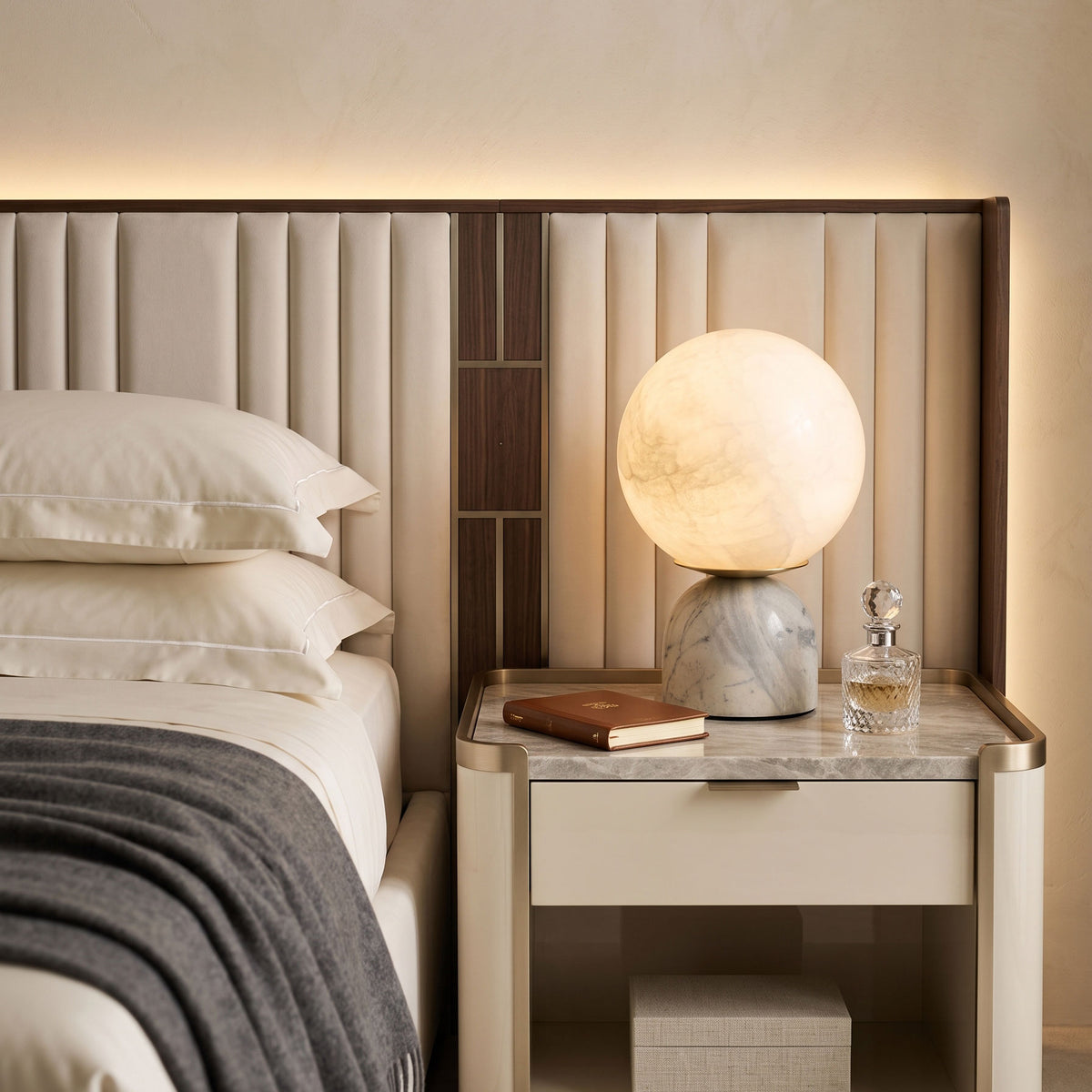 Augustin Alabaster Table Lamp