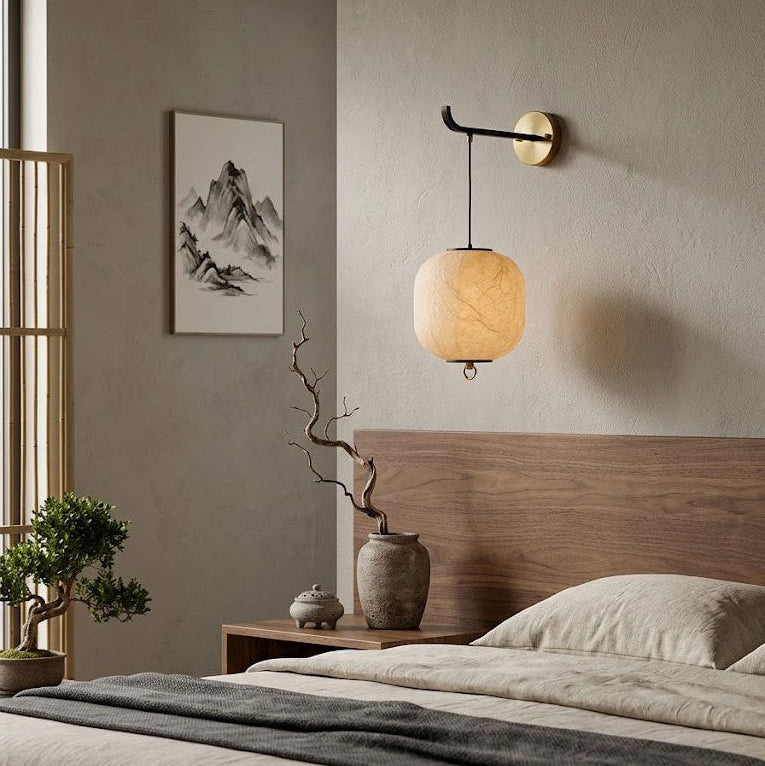 Aureline Wall Sconce mounted on a wall