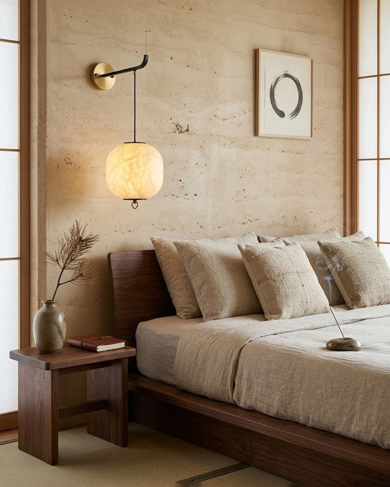 Aureline Wall Sconce arched arm and shade detail