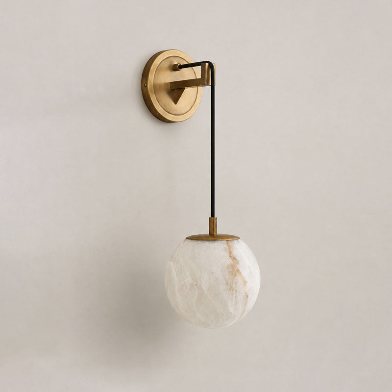 Balthazar Natural Alabaster Wall Sconce