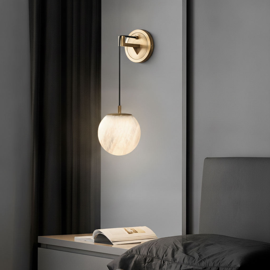 Balthazar Natural Alabaster Wall Sconce