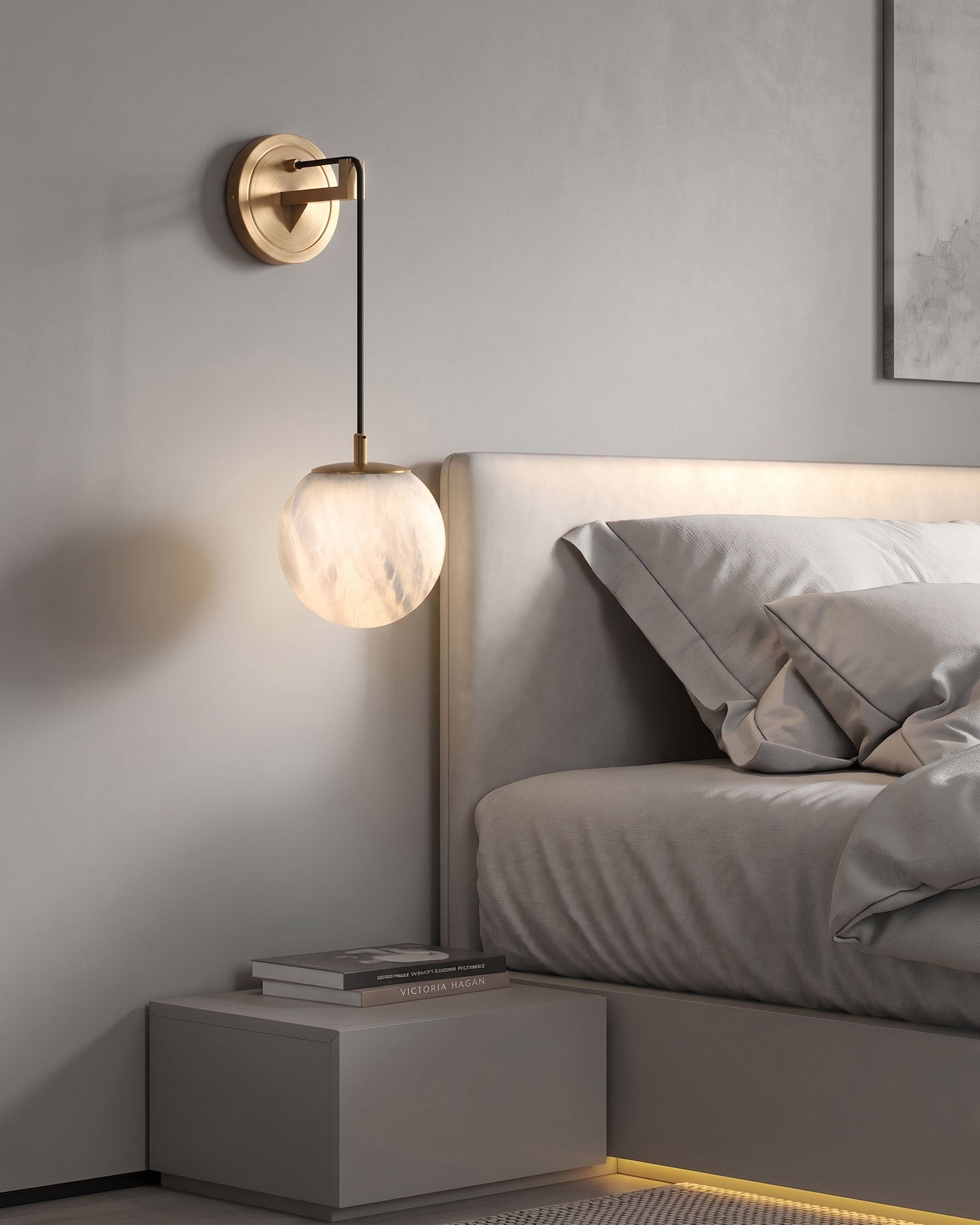 Balthazar Natural Alabaster Wall Sconce