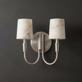 Satin Nickel & White