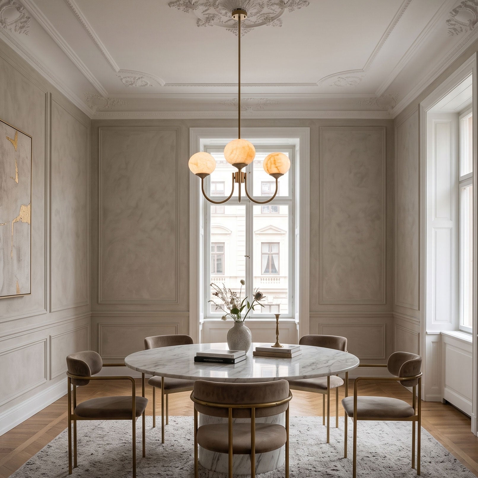 Bartholomew Globe Chandelier