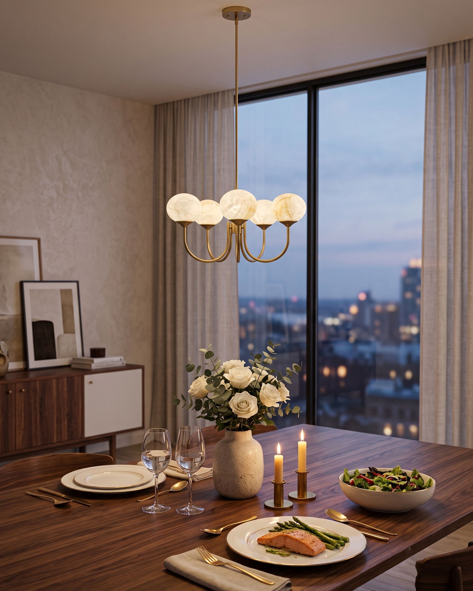 Bartholomew Globe Chandelier