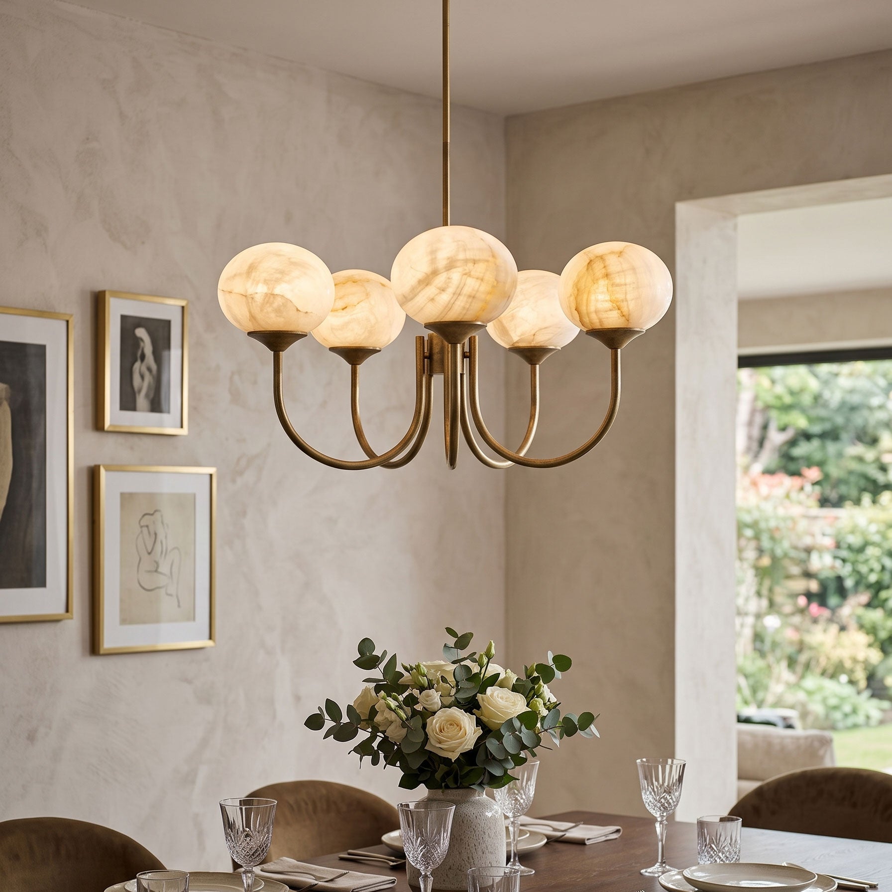 Bartholomew Globe Chandelier