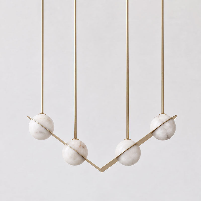Barton Linear Sphere Pendant Light