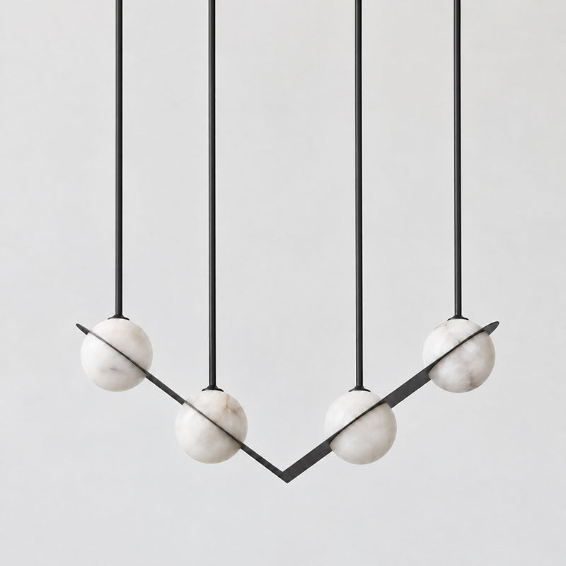 Barton Linear Sphere Pendant Light