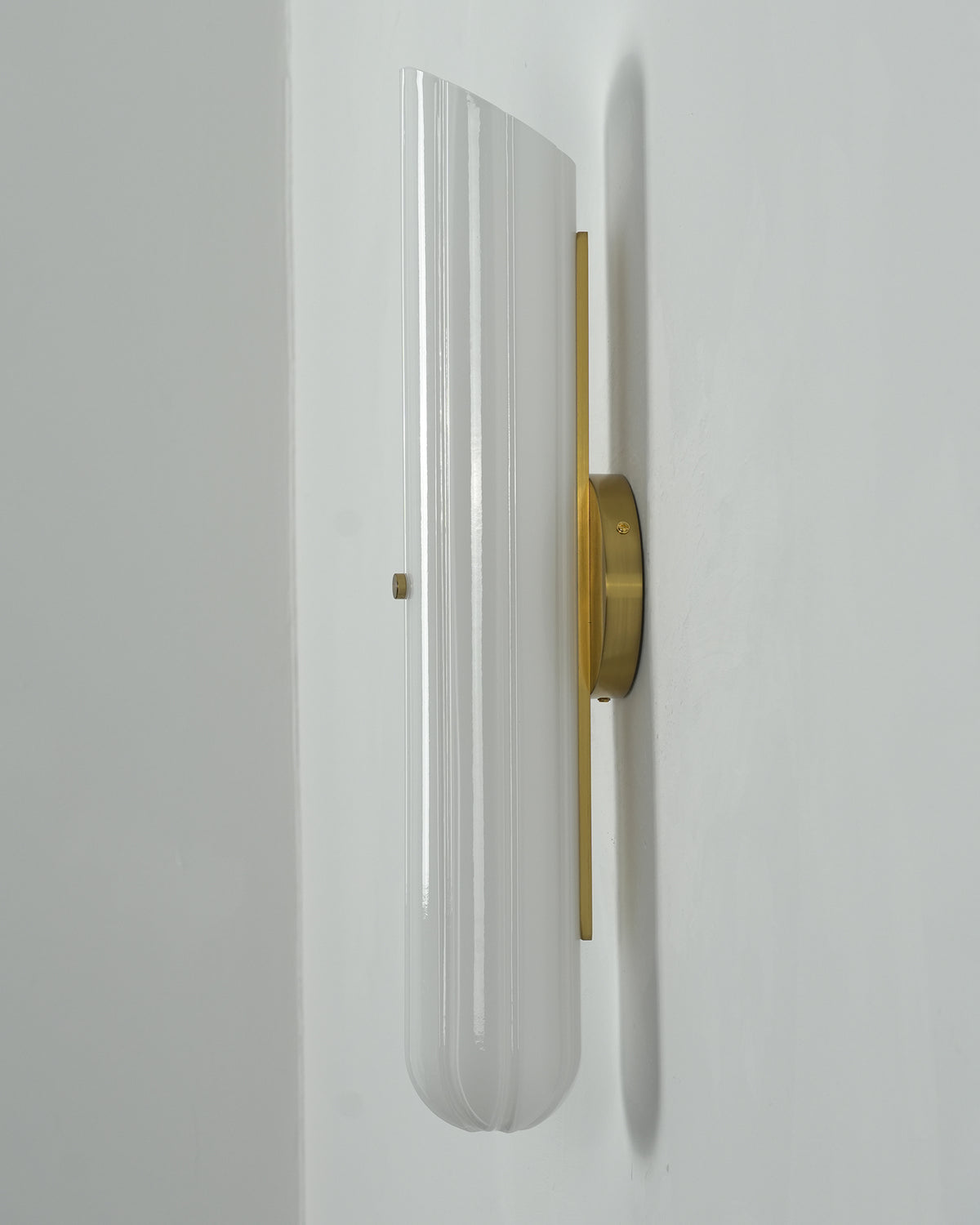 Bastien Milk Glass Wall Sconce