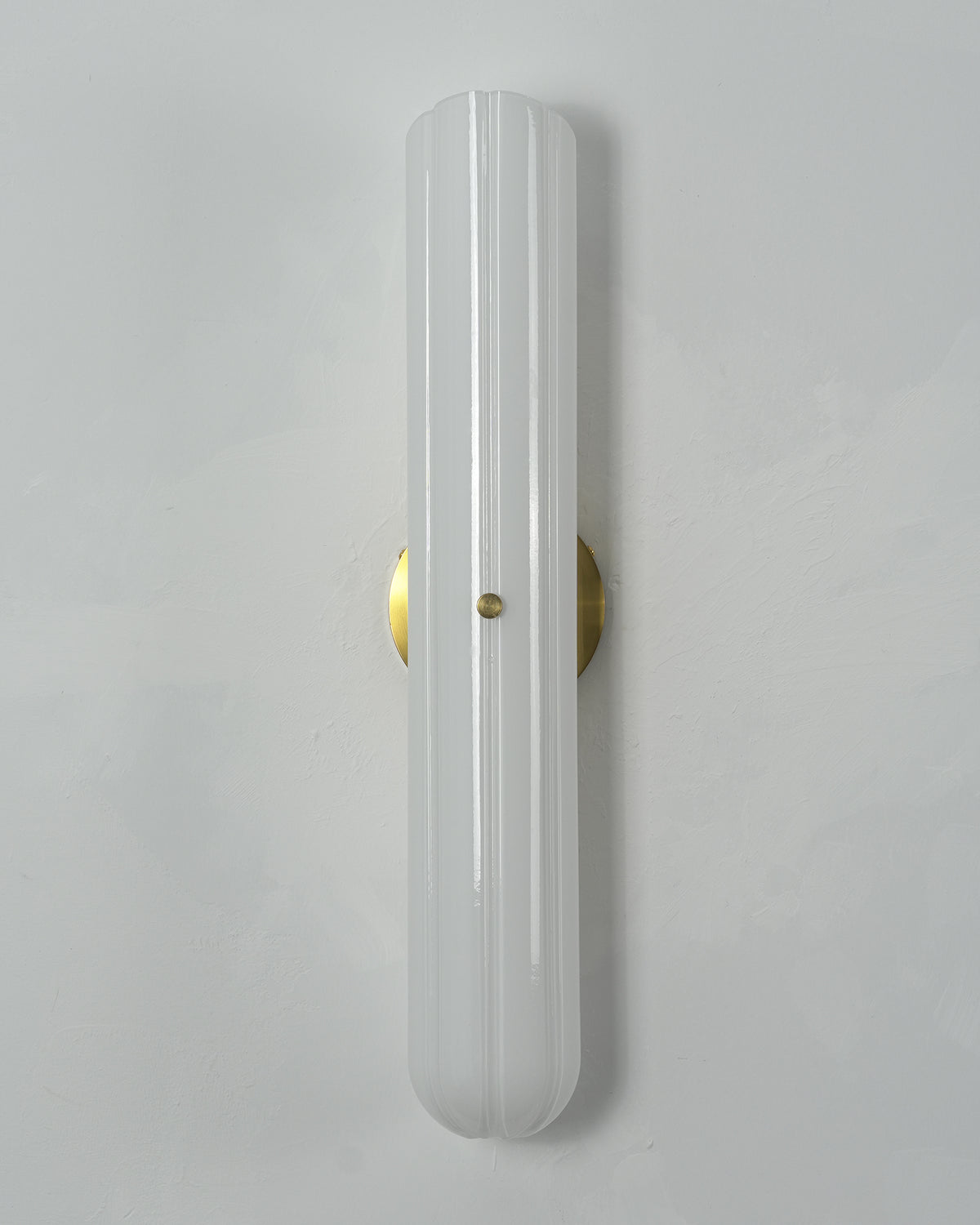 Bastien Milk Glass Wall Sconce