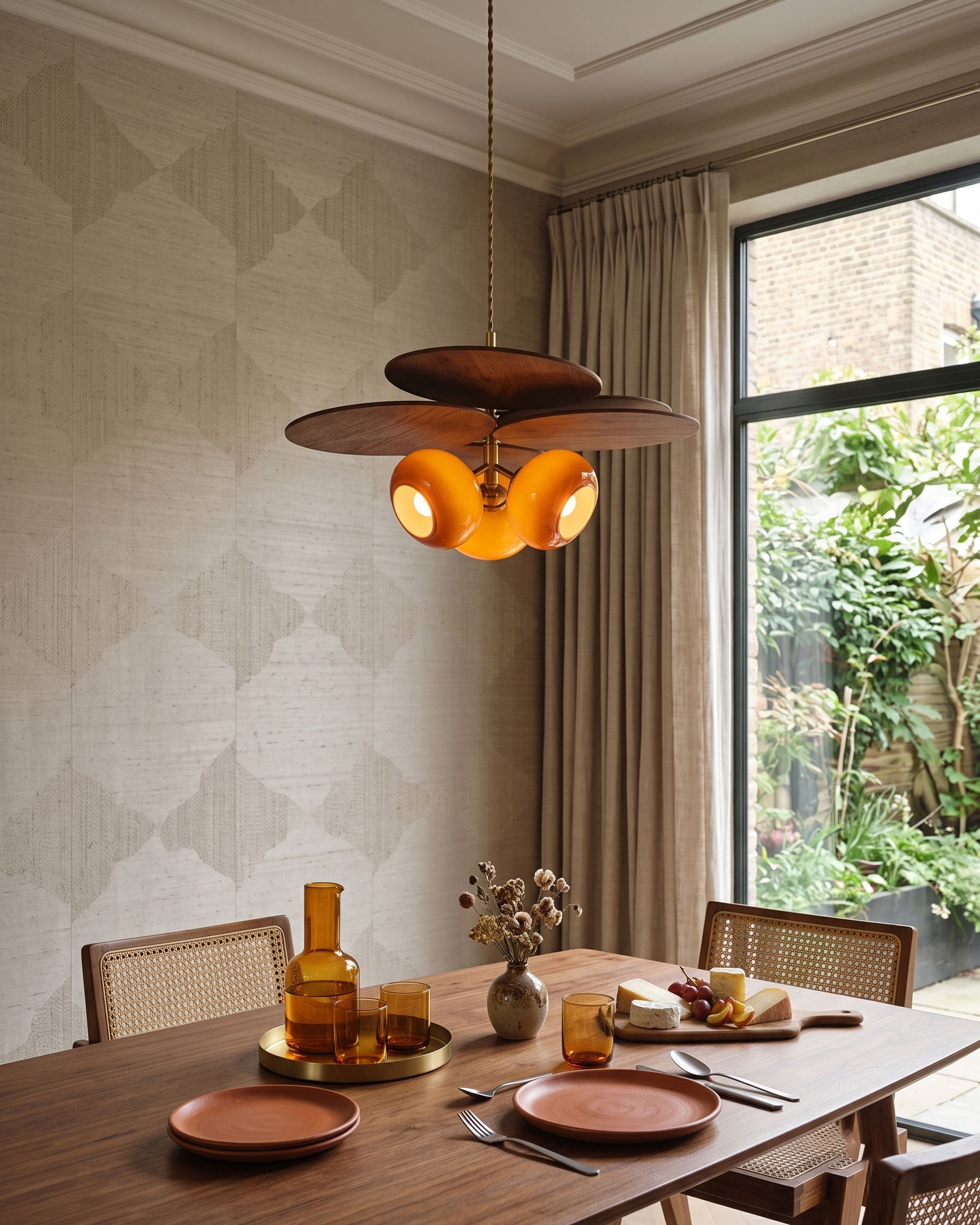 Beckett Glass Pendant Light