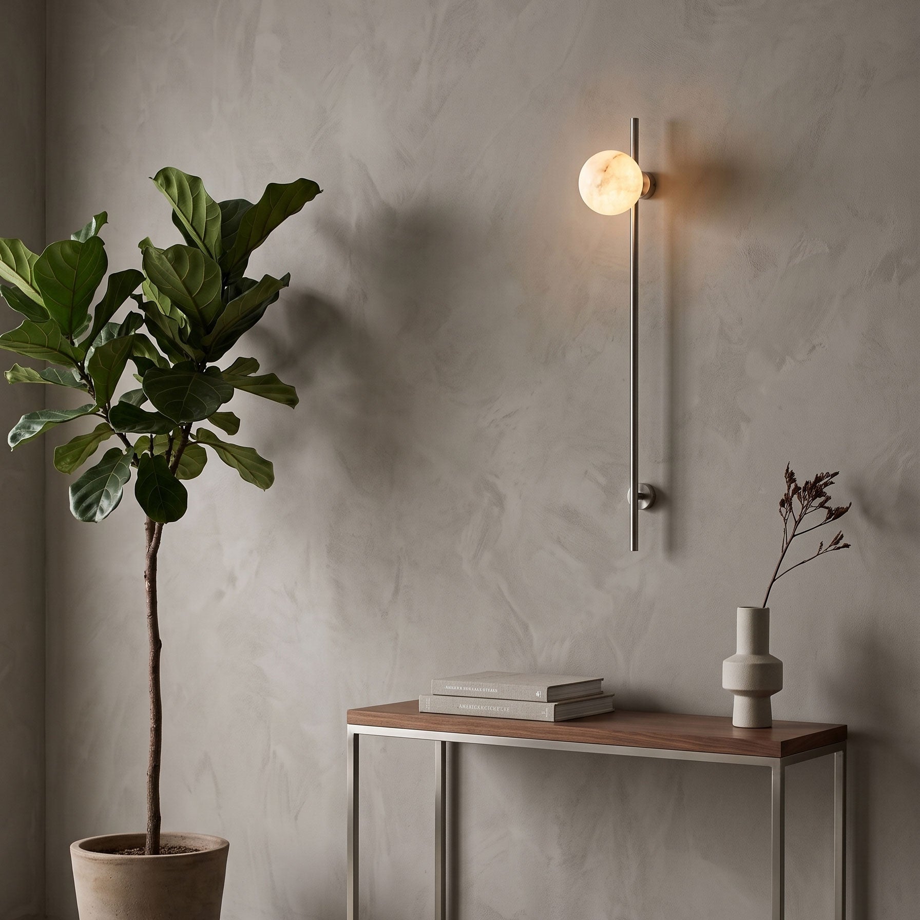 Bellamy Alabaster Wall Sconce