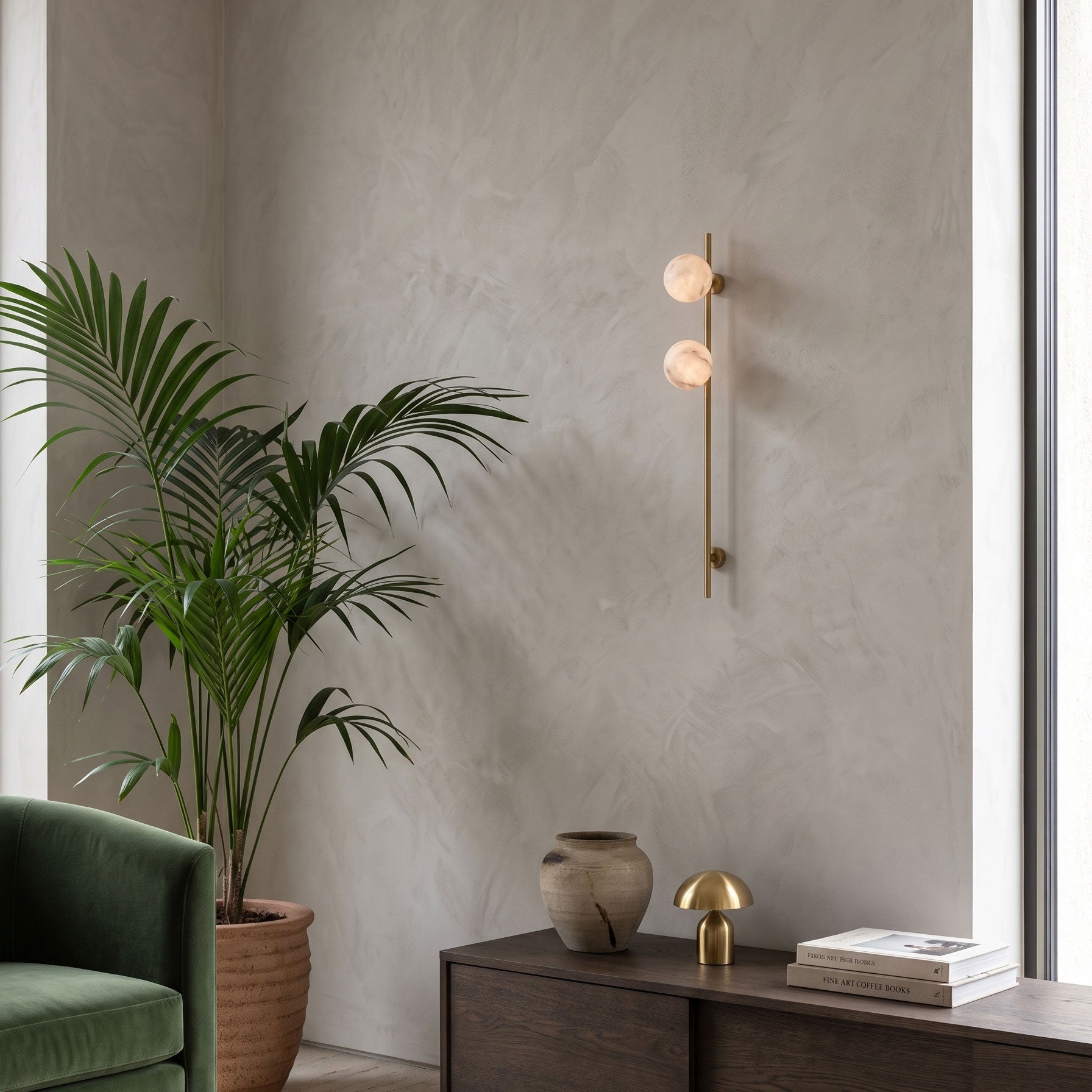 Bellamy Alabaster Wall Sconce
