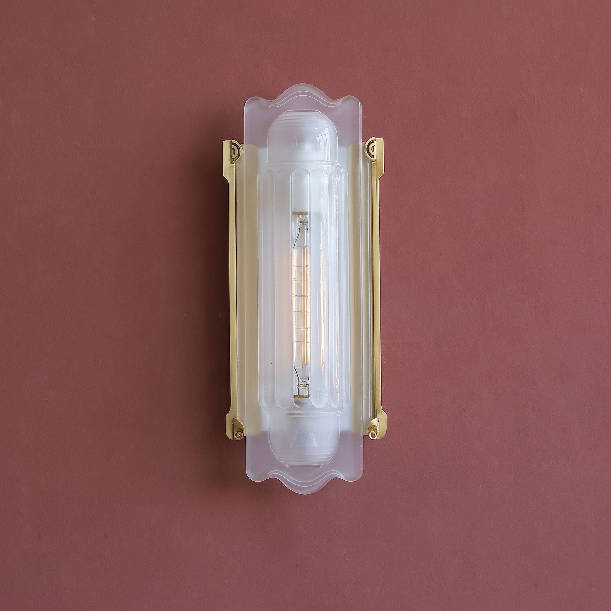 Benedict Ribbed Wall Sconce