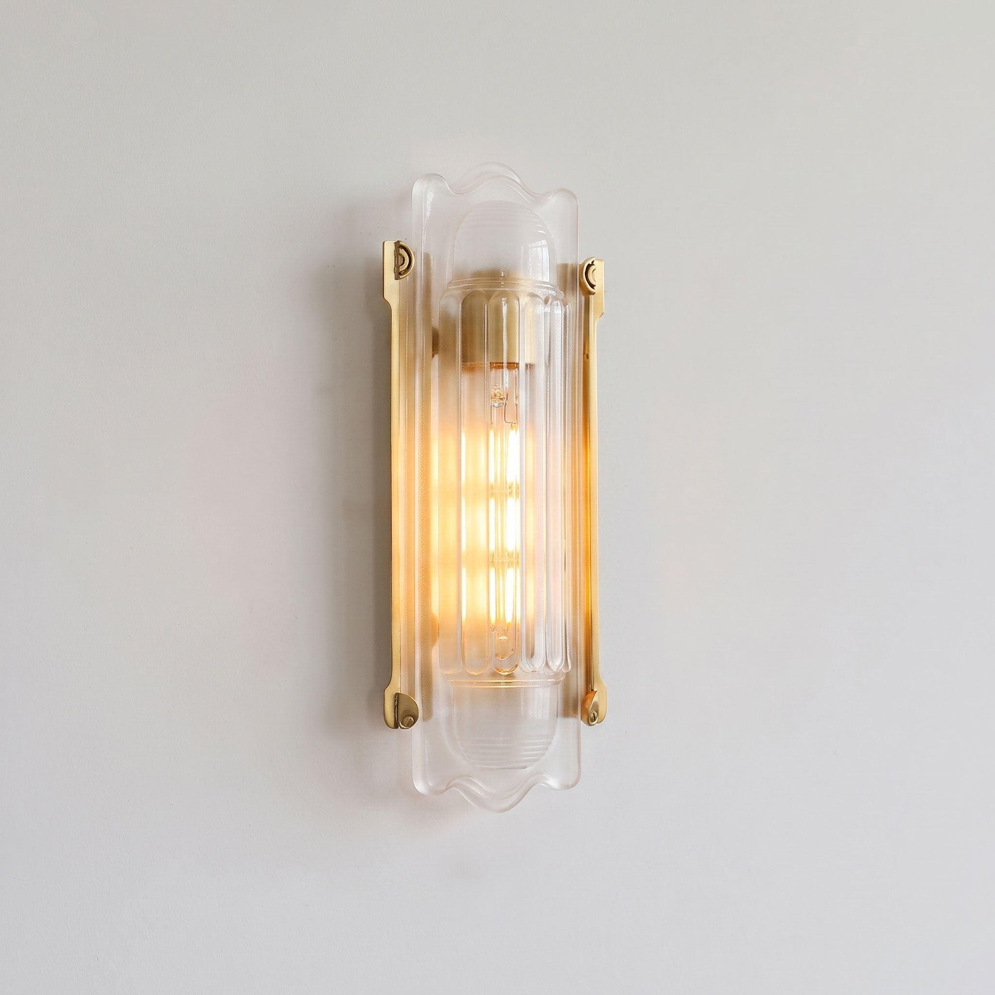 Benedict Ribbed Wall Sconce